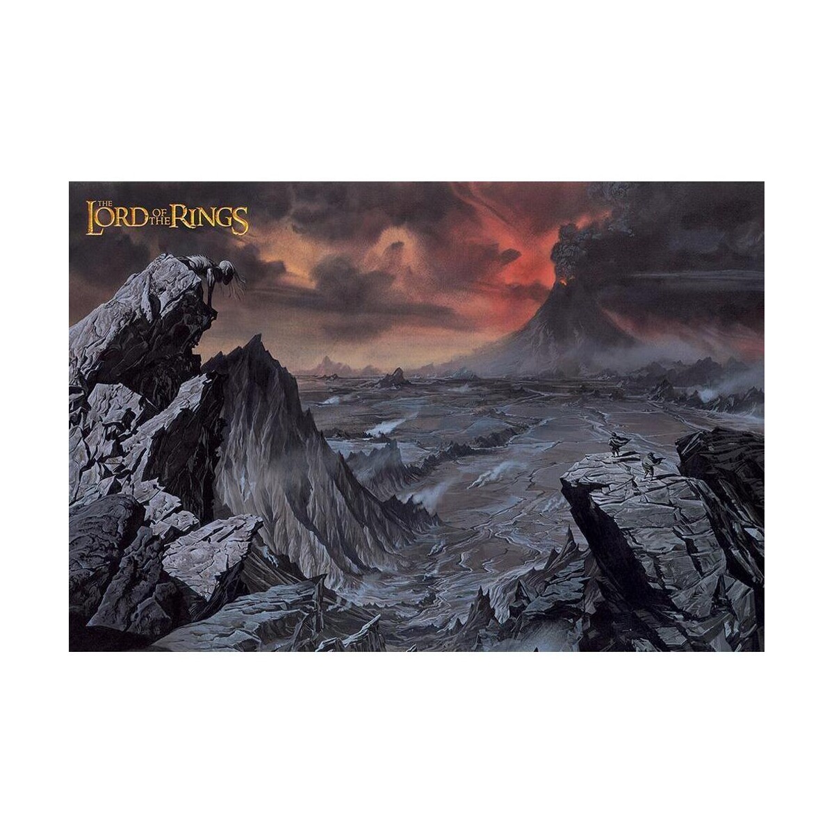 Casa Poster The Lord Of The Rings TA8245 Rosso