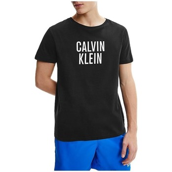 Abbigliamento Uomo T-shirt & Polo Calvin Klein Jeans Relax Crew Tee Nero Nero