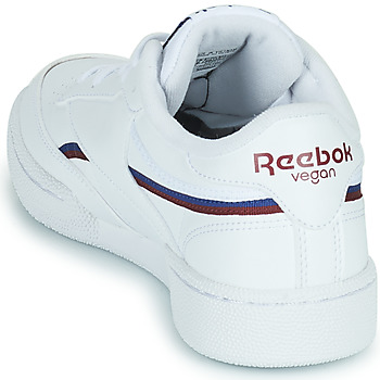 Reebok Classic CLUB C 85 VEGAN Bianco / Blu / Rosso
