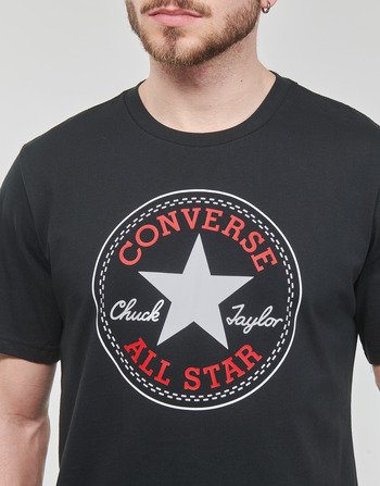 Converse GO-TO CHUCK TAYLOR CLASSIC PATCH TEE Nero