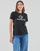 Abbigliamento Donna T-shirt maniche corte Converse STAR CHEVRON TEE Black