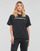 Abbigliamento Donna T-shirt maniche corte Converse WORDMARK RELAXED TEE Black