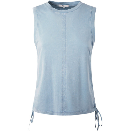 Abbigliamento Donna Top / T-shirt senza maniche Pepe jeans PL505138 Blu