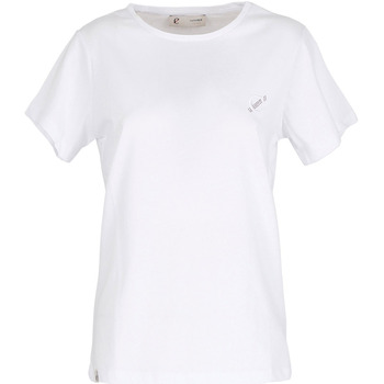 Abbigliamento Donna T-shirt maniche corte Café Noir JT0045 Bianco