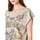 Abbigliamento Donna T-shirt & Polo Blugirl T-Shirt Bat Over Con Stampa e Applicazioni  Grigio Grigio