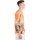Abbigliamento Uomo Camicie maniche lunghe Bicolore 3327-LAPIZ Arancio