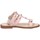 Scarpe Bambina Sandali Florens E2416 Sandalo Bambina ROSA Rosa