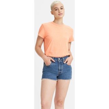 Abbigliamento Donna T-shirt & Polo Levi's A1712 0010 - CLASSIC TEE-DESATURATED PINK Arancio