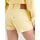 Abbigliamento Donna Shorts / Bermuda Levi's 56327 0247 - 501 SHORT-YD BOTANICAL SRT GARDENIA Giallo