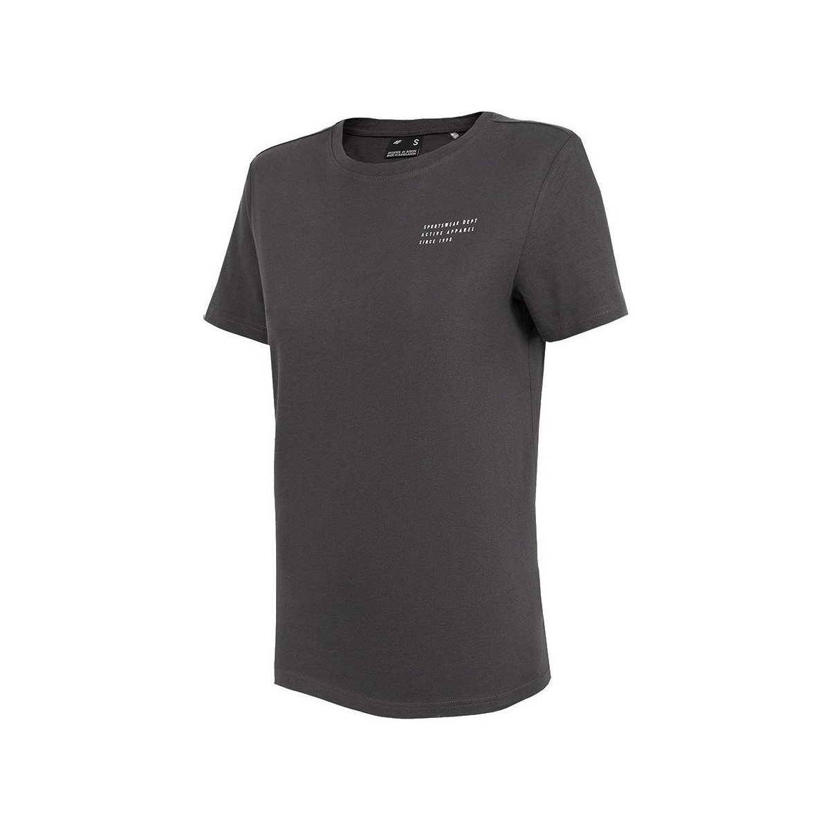 Abbigliamento Donna T-shirt maniche corte 4F TSD030 Grigio