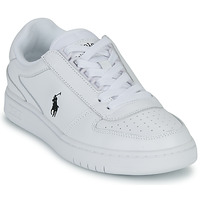 Scarpe Sneakers basse Polo Ralph Lauren POLO CRT PP-SNEAKERS-LOW TOP LACE Bianco / Nero