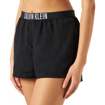 Calvin Klein Jeans Short con Banda Elastica Logata Nero Nero