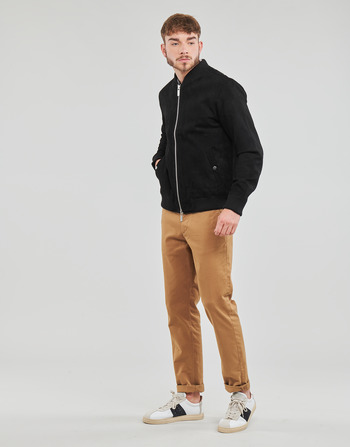 Selected SLHARCHIVE BOMBER SUEDE Nero