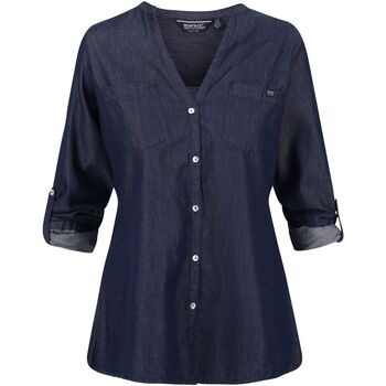 Abbigliamento Donna T-shirts a maniche lunghe Regatta RG6857 Blu