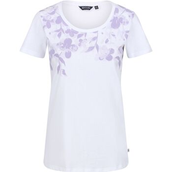 Abbigliamento Donna T-shirts a maniche lunghe Regatta Filandra VI Bianco