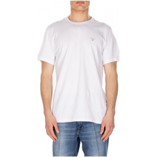 Abbigliamento Uomo T-shirt & Polo Barbour TARTAN SPORT TEE Nero