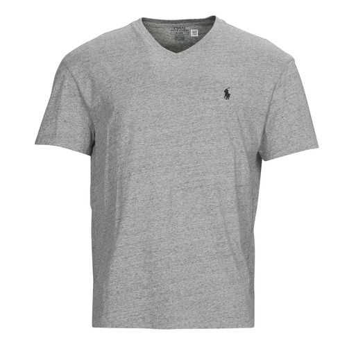 Abbigliamento Uomo T-shirt maniche corte Polo Ralph Lauren KSC08H-SSVNCLS-SHORT SLEEVE-T-SHIRT Grigio