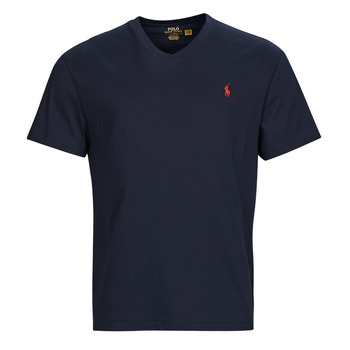 Abbigliamento Uomo T-shirt maniche corte Polo Ralph Lauren KSC08H-SSVNCLS-SHORT SLEEVE-T-SHIRT Marine / Ink