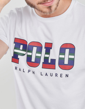 Polo Ralph Lauren G223SC41-SSCNCMSLM1-SHORT SLEEVE-T-SHIRT Bianco / White