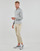 Abbigliamento Uomo Polo maniche lunghe Polo Ralph Lauren K224SC53C-LSKCSLM1-LONG SLEEVE-POLO SHIRT Grigio / Clair / Chiné / Crema / Heather