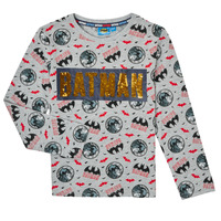 Abbigliamento Bambino T-shirts a maniche lunghe TEAM HEROES  T-SHIRT BATMAN Multicolore