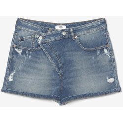 Abbigliamento Donna Shorts / Bermuda Le Temps des Cerises Shorts in jeans MOSTA Blu
