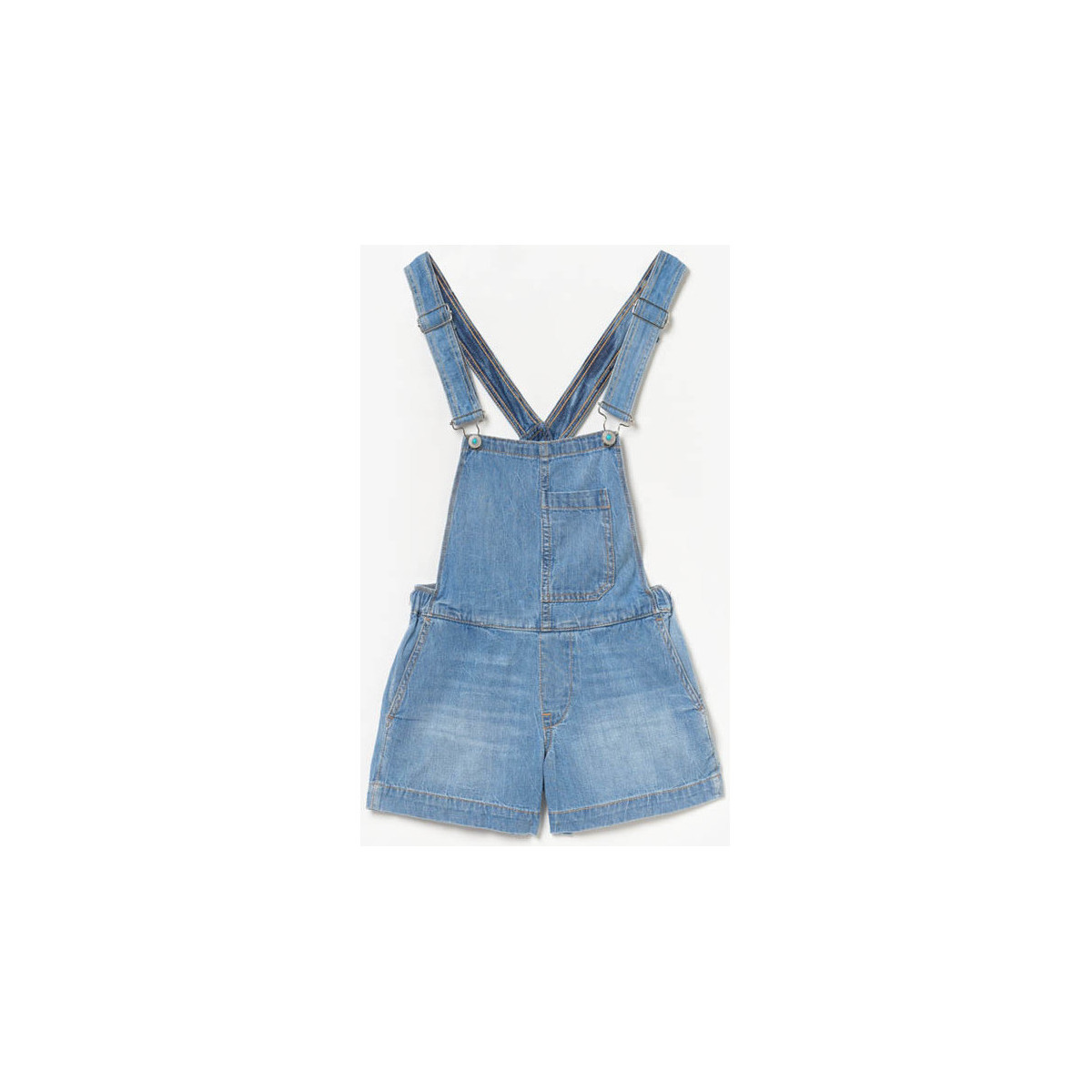 Abbigliamento Bambina Tuta jumpsuit / Salopette Le Temps des Cerises Salopette in jeans LUZ Blu