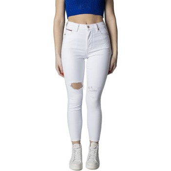 Abbigliamento Donna Jeans slim Tommy Hilfiger DW0DW12392 Bianco