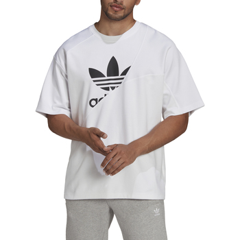 Abbigliamento Uomo T-shirt maniche corte adidas Originals Adicolor Tricot Interlock Bianco