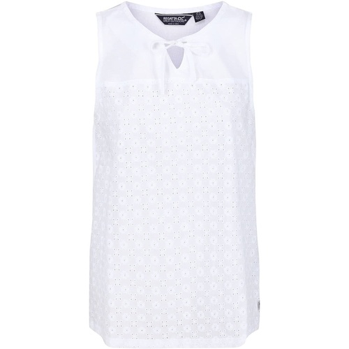 Abbigliamento Donna Top / T-shirt senza maniche Regatta Janessa Bianco
