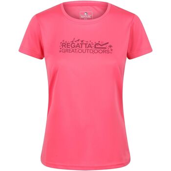 Abbigliamento Donna T-shirts a maniche lunghe Regatta Fingal VI Rosso