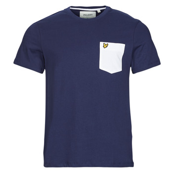 Abbigliamento Uomo T-shirt maniche corte Lyle & Scott TS831VOG Bianco / Marine