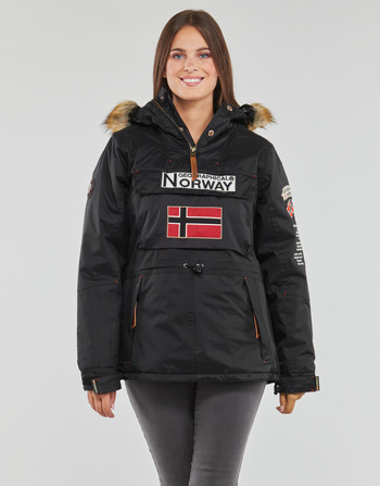 Abbigliamento Donna Parka Geographical Norway BRIDGET Nero