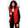 Abbigliamento Donna Cappotti Marikoo Gilet da donna  Eisflockhen Rosso