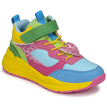 Scarpe Bambina Sneakers alte Agatha Ruiz de la Prada RAINBOW Multicolore
