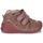 Scarpe Bambina Sneakers basse Biomecanics BIOGATEO CASUAL Marrone / Rosa