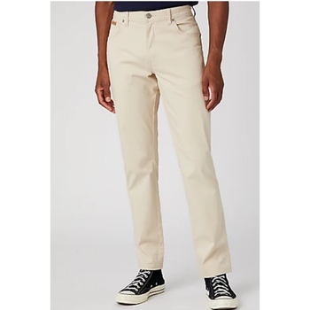 Abbigliamento Uomo Jeans Wrangler Texas Slim Trousers Stone BEIGE