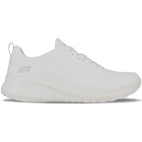 Scarpe Donna Sneakers Skechers Bobs Sport Squad Chaos - Face Off Bianco