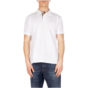 Abbigliamento Uomo T-shirt & Polo Barbour TARTAN PIQUE POLO Bianco
