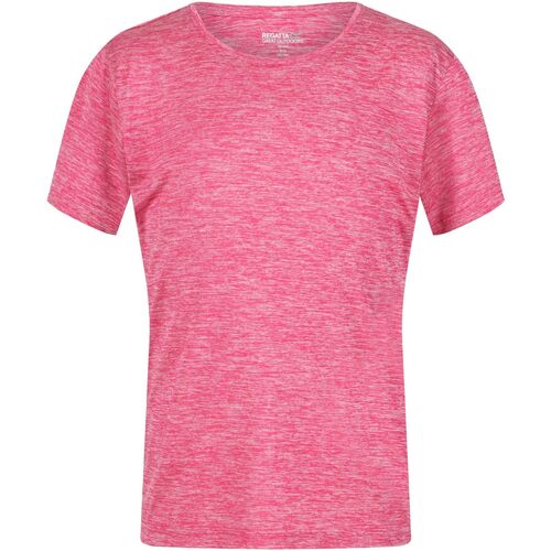 Abbigliamento Unisex bambino T-shirts a maniche lunghe Regatta Fingal Rosso