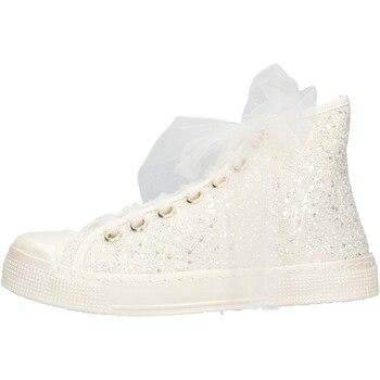 Scarpe Bambino Sneakers Magil - Sneaker bianco glitter GIULIA 4AGW Bianco