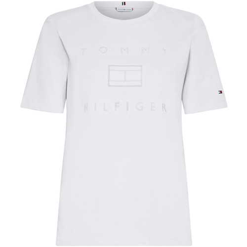 Abbigliamento Donna T-shirt & Polo Tommy Hilfiger WW0WW33522 Bianco
