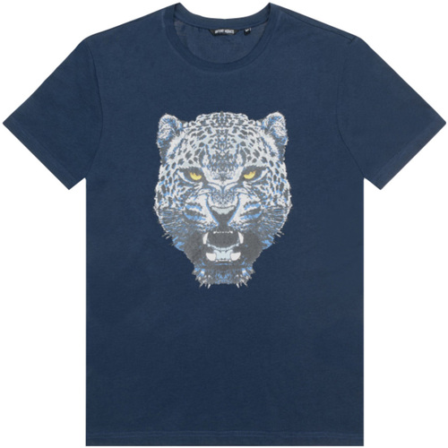 Abbigliamento Uomo T-shirt & Polo Antony Morato MMKS02135 FA100144 Blu