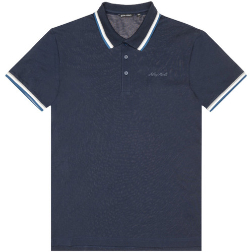 Abbigliamento Uomo T-shirt & Polo Antony Morato MMKS02124 FA100083 Blu