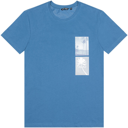 Abbigliamento Uomo T-shirt & Polo Antony Morato MMKS02171 FA100144 Blu