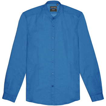 Abbigliamento Uomo Camicie maniche lunghe Antony Morato MMSL00666 FA400074 Blu