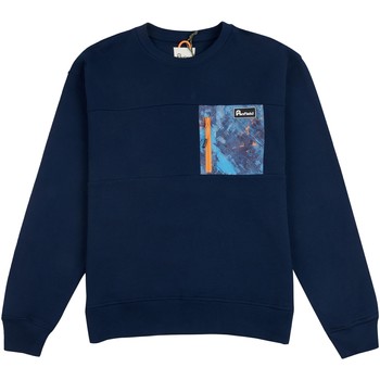 Abbigliamento Uomo Felpe Penfield Sweatshirt  Bear Camo Filled Graphic Blu