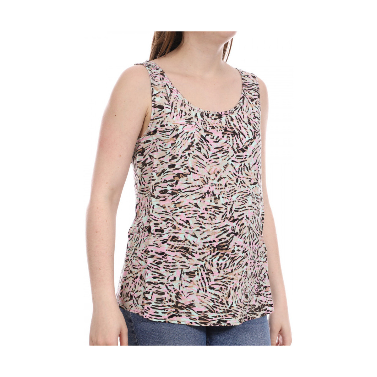Abbigliamento Donna T-shirt & Polo Vero Moda 10245153 Beige