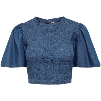 Abbigliamento Donna T-shirt maniche corte Jacqueline De Yong 15261338 Blue Denim