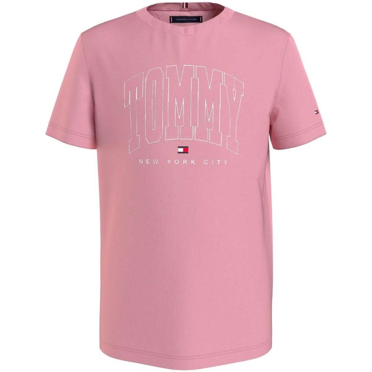 Abbigliamento Bambino T-shirt & Polo Tommy Hilfiger  Rosa